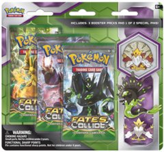 Pokemon XY10 Fates Collide 3-Booster Blister Pack - Mega Alakazam Pin